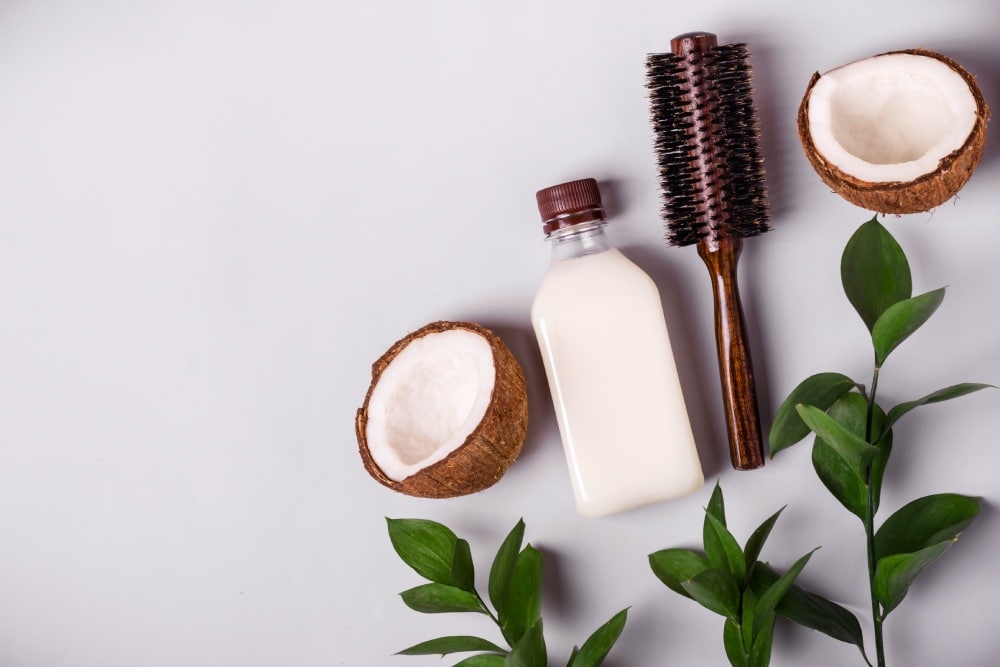 kokosový olej účinky vlasy